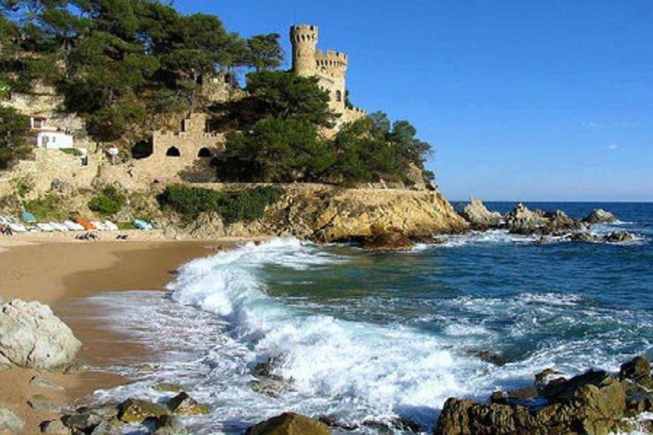 Apartamento Las Antillas con piscina en playa Els Fenals Lloret de Mar Exterior foto